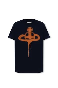 推荐Vivienne Westwood Graphic Printed Crewneck T-Shirt商品