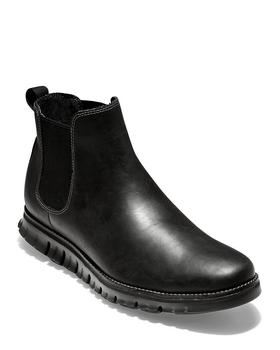 推荐Men's ZERØGRAND Waterproof Pull On Chelsea Boots商品