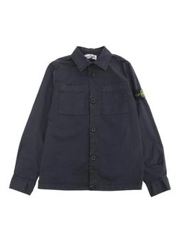 Stone Island Junior | Denim Black Jacket,商家Italist,价格¥2132