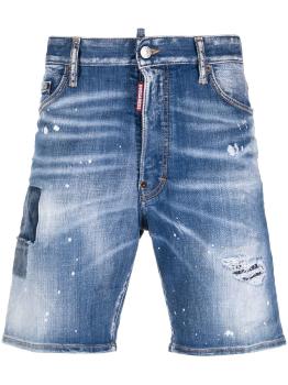 商品DSQUARED2 | DSQUARED2 男士短裤 S74MU0775S30342470 蓝色,商家Beyond Moda Europa,价格¥2164图片
