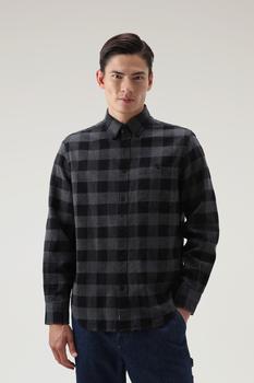 Woolrich | Trout Run Flannel Shirt with Buffalo Check Archive Pattern商品图片,