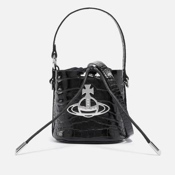 Vivienne Westwood品牌, 商品女式 Daisy系列 抽绳仿鳄鱼纹皮包, 价格¥2317图片