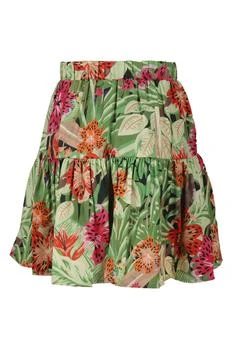 Kenzo | Kenzo Kids Floral Printed High Waist Skirt 4.7折