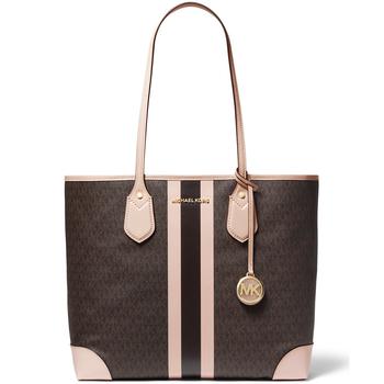 michael kors tote, Michael Kors | Signature Eva Large Tote商品图片 6折×额外7.5折, 额外七五折