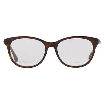 Jimmy Choo | Demo Oval Ladies Eyeglasses JC202 0086 52,商家Jomashop,价格¥422
