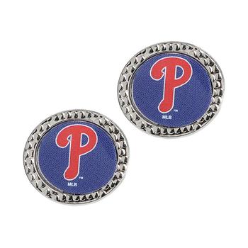 商品Wincraft | Women's Philadelphia Phillies Round Post Earrings,商家Macy's,价格¥71图片