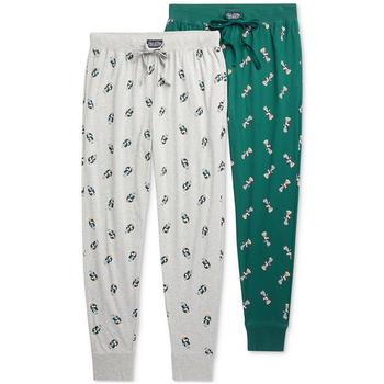商品Ralph Lauren | Men's 2-Pk. Cotton Jersey Sleep Jogger Pants,商家Macy's,价格¥830图片