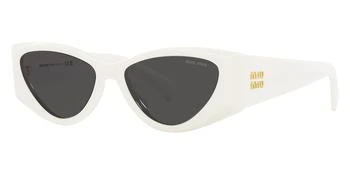 推荐Dark Grey Cat Eye Ladies Sunglasses MU 06YS 1425S0 54商品