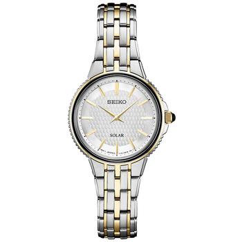 精工罐头, Seiko | 女士女款 不锈钢手链手表 太阳能供电 商务百搭商品图片 9折