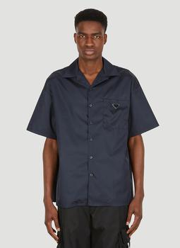 Prada | Re-Nylon Shirt in Blue商品图片,