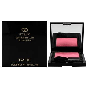 GA-DE | Idyllic Soft Satin Blush Powder - 46 Pacific Pink by GA-DE for Women - 0.28 oz Blush,商家Premium Outlets,价格¥348