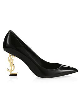 ysl高跟鞋价格, Yves Saint Laurent | Opyum Point-Toe Patent Leather Pumps商品图片 