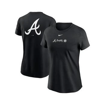 NIKE | Women's Black Atlanta Braves Over Shoulder T-shirt 