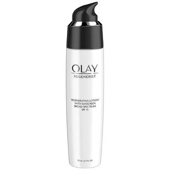 Olay | Face Lotion with Sunscreen SPF 15 Broad Spectrum 第2件5折, 满免
