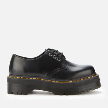 马汀博士代购, Dr. Martens | Dr. Martens 1461 Quad Leather 3-Eye Shoes - Black商品图片 