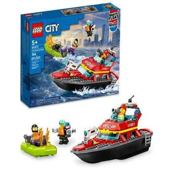 推荐City Fire Rescue Boat 60373 Building Toy Set, 144 Pieces商品