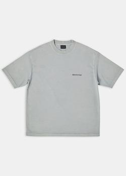 推荐Balenciaga Grey Medium Fit T-Shirt商品