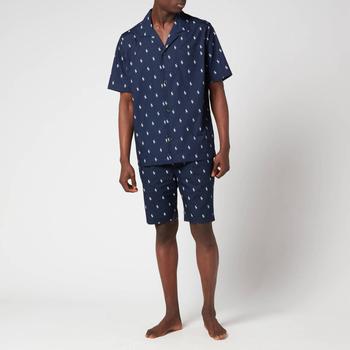 Ralph Lauren | Polo Ralph Lauren Men's All Over Print Pajama Set - Navy/Nevis商品图片,额外7.5折, 额外七五折