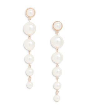 Shashi | Imitation Pearl Drop Earrings商品图片,