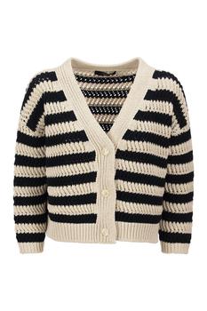 max mara weekend好用吗, Weekend Max Mara | WEEKEND MAX MARA ZONA - Cotton Cardigan商品图片 6.7折