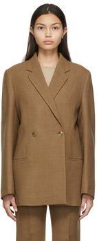 商品Totême | Brown Wool Blazer,商家SSENSE,价格¥1762图片