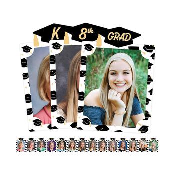 商品Goodbye High School, Hello College - 8 x 10 inches K-12 School Photo Holder - DIY Graduation Party Decor - Picturific Display图片