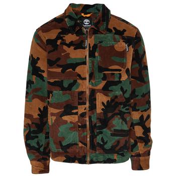 添柏岚外套, Timberland | Timberland Camo Corduroy Chore Jacket - Men's商品图片 7折, 满$120减$20, 满$75享8.5折, 满减, 满折