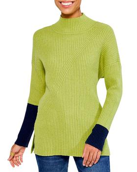 推荐Cozy Up Colorblock Turtleneck Sweater商品