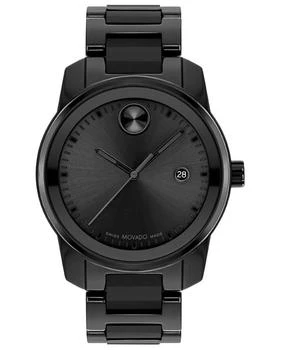 Movado | Movado Bold Verso Black Dial Black Ceramic and Steel Men's Watch 3600863 7.6折