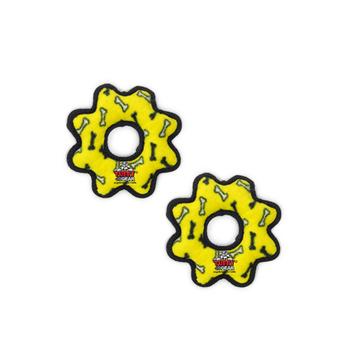 商品Jr Gear Ring Yellow Bone, 2-Pack Dog Toys图片
