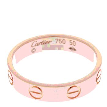 卡地亚戒指价格, [二手商品] Cartier | Cartier Love 18K Rose Gold Ring EU 50商品图片 5.8折