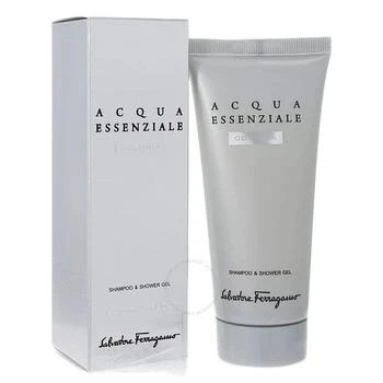 Salvatore Ferragamo | Acqua Essenziale Colonia / S. Ferragamo Shampoo / Shower Gel 3.4 oz (100 ml) (M),商家Jomashop,价格¥63