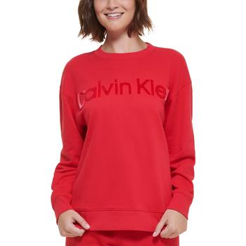 Calvin Klein | Women's Embroidered Logo Pullover Sweatshirt商品图片,