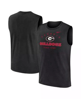 NIKE | Men's Black Georgia Bulldogs Primetime Legend Lock Up Performance Muscle Tank Top,商家Macy's,价格¥304