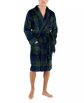 Club Room | Men's Plush Pajama Robe, Created for Macy's,商家Macy's,价格¥152