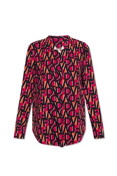 Diane von Furstenberg | Diane von Furstenberg Satin Sanorah Top商品图片,7.6折