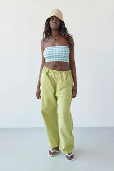商品Out From Under | Out From Under Printed Longline Bandeau Bikini Top,商家Urban Outfitters,价格¥76图片