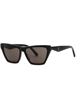 推荐SLM103 black cat-eye sunglasses商品
