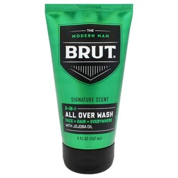 Brut | Classic Scent 3 In 1 All Over Wash by Brut for Men - 5 oz Body Wash,商家Premium Outlets,价格¥158