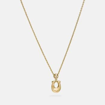 Coach | Coach Women's C Crystal Necklace 5.9折×额外8.3折, 额外八三折