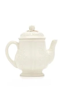 MoDA | Moda Domus - Relief and Doot Earthenware Teapot - White - Moda Operandi,商家Fashion US,价格¥1102