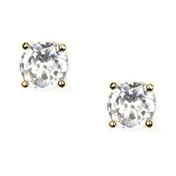 纪梵希水晶耳钉 Givenchy Earrings, Gold-Tone Crystal Stud Earrings,价格$30.25
