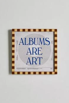 Urban Outfitters | Checkered 12-Inch Vinyl Album Frame,商家Urban Outfitters,价格¥152