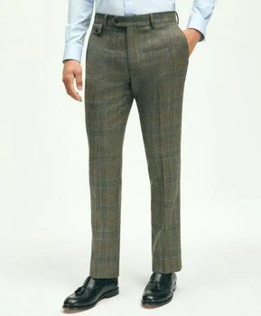Brooks Brothers | Slim Fit Wool Twill Prince Of Wales Suit Pants,商家Brooks Brothers,价格¥695
