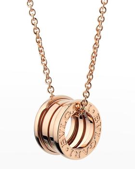 BVLGARI, BVLGARI | B.Zero1 18k Rose Gold Pendant Necklace商品图片 