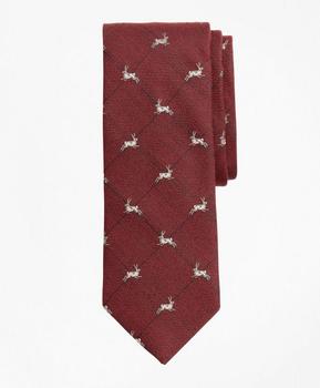 男士野兔网格领带 product img