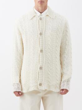 Our Legacy | Big cable-knit merino-blend cardigan商品图片,