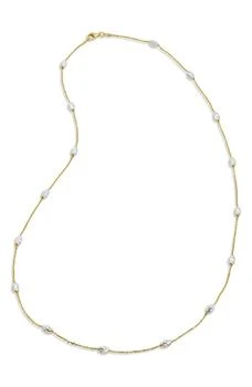 Savvy Cie Jewels | Two-Tone Station Chain Necklace,商家Nordstrom Rack,价格¥300