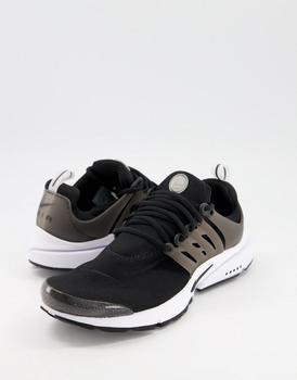 推荐Nike Air Presto trainers in black/white商品