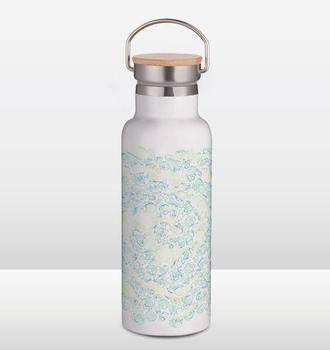 推荐Rick and Morty Portal Heads Portable Insulated Water Bottle - White商品